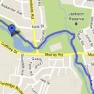 Yarra Trail Map