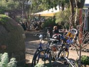 Bike stop at CERES environmental park