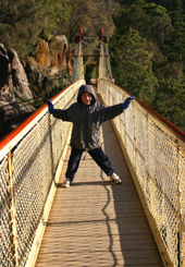 In Cataract Gorge Launceston