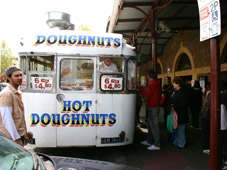 Doughnuts at Queen Victoria Market Melbourne