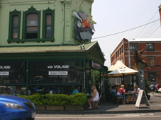 Fitzroy cafe, Melbourne