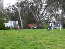 Heide Museum Melbourne statues