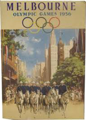 1958 summer olympics poster