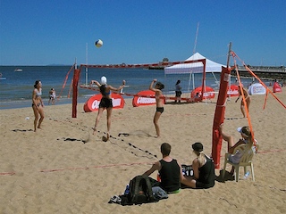 St Kilda Beach Volleyball