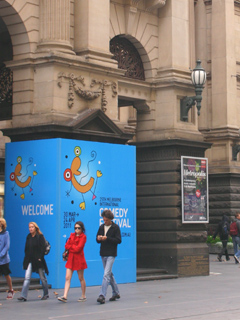 Melbourne Townhall Comedy Festival Venue