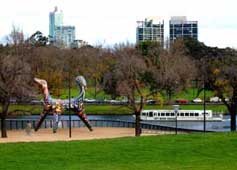 Melbourne view of Yarra
