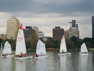 Melbourne sailing, Albert Park Lake