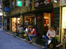 Centre way Melbourne cafe