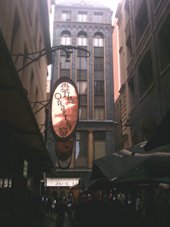 Melbourne Degraves Street