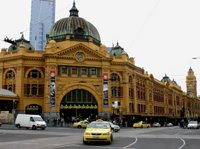 Flinders St station Melbourne