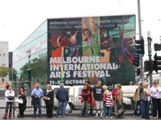 Melbourne International Arts Festival Ad