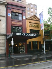 Melbourne bookshop, Bourke Street