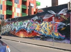 Melbourne Street art, Fitzroy