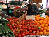 Vegies at Queen  Victoria Markets Melbourne