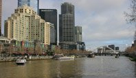 Melbourne Southbank foreshore