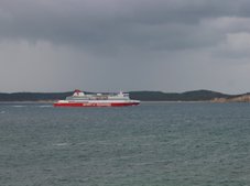 Spirit of Tasmania near Melbourne