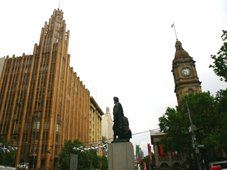 Swanstong Street Melbourne near Townhall