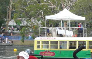 Moomba birdman float